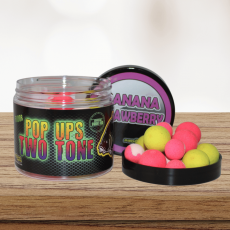 PRO ELITE BAITS FLURO POP UPS BANANA STRAWBERRY 14/20MM CLASSIC